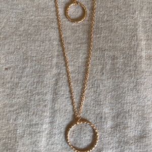 ‼️BOGO SALE‼️ Two Tier Circle Necklace